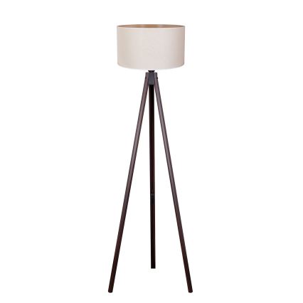 Duolla - Podna lampa 1xE27/60W/230V, prečnika 44 cm, krem/venge