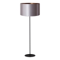 Duolla - Podna lampa CANNES 1xE27/15W/230V prečnik 45 cm srebrna/bakrena/crna
