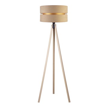 Duolla - Podna lampa DUO 1xE27/60W/230V, prečnik 44 cm, bež