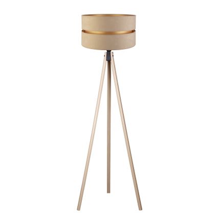 Duolla - Podna lampa DUO 1xE27/60W/230V, prečnik 44 cm, bež