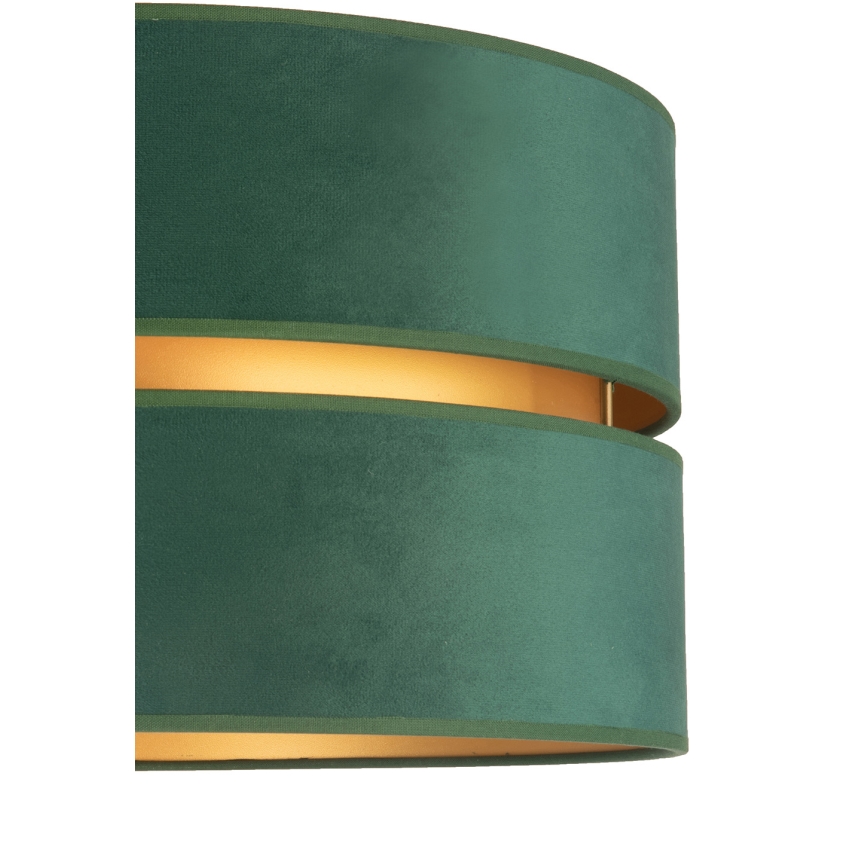 Duolla - Podna lampa DUO 1xE27/60W/230V prečnik 44 cm zelena/wenge