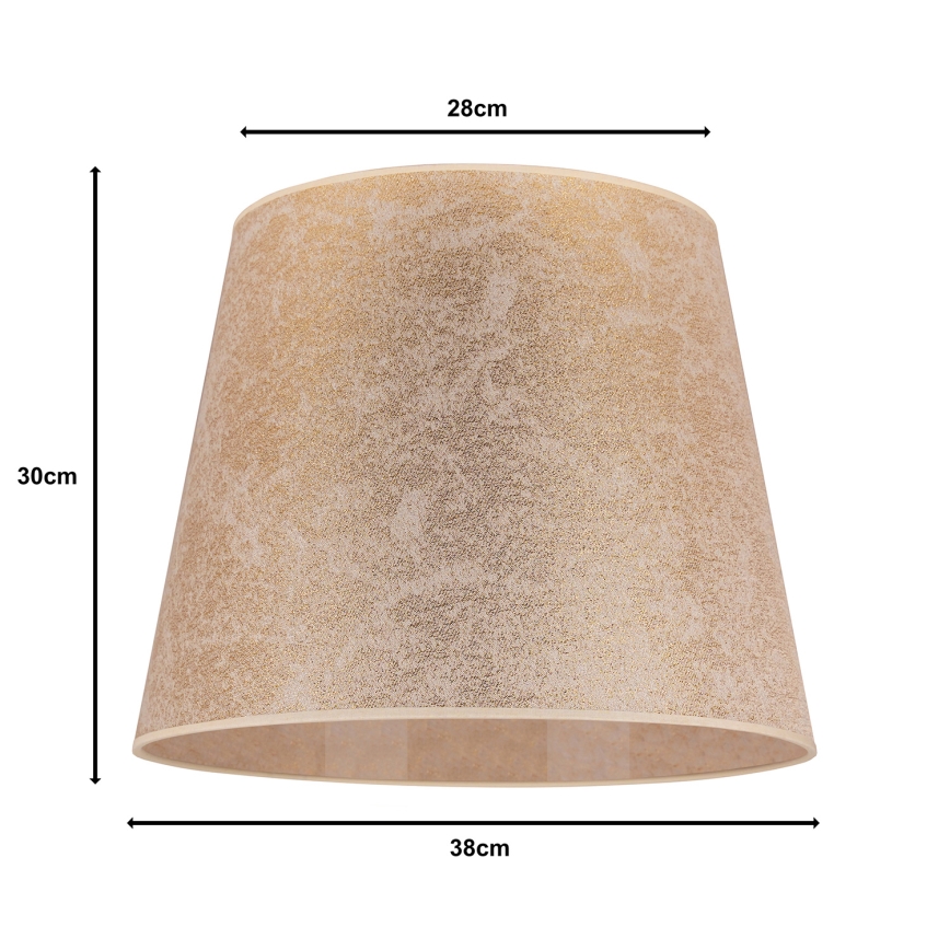 Duolla - Prigušiva za luster CLASSIC L E27 Ø 38 cm zlatna