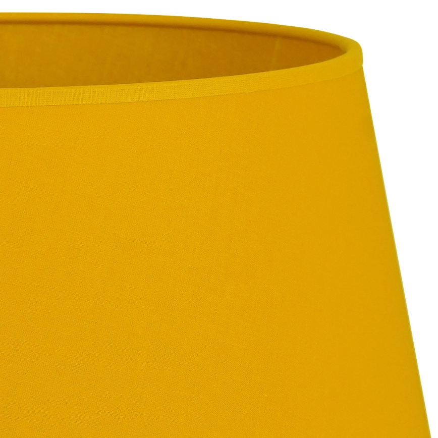 Duolla - Prigušiva za stojeću lampu CLASSIC L E27, prečnika 38 cm, žuta