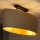Duolla - Prislonjen plafonski luster OVAL VEGAN 2xE27/15W/230V krem boje