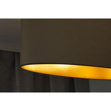 Duolla - Prislonjeni luster OVAL VEGAN 1xE27/15W/230V bež