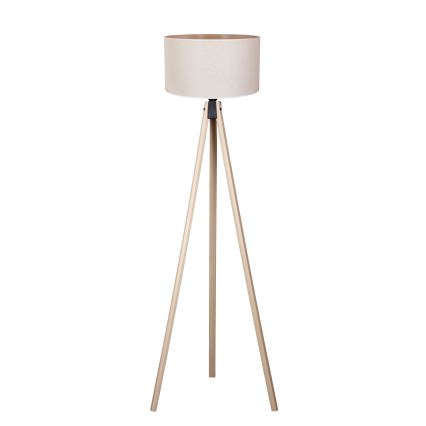 Duolla - Stojeća lampa 1x E27/60W/230V, prečnik 44 cm, krem/bež