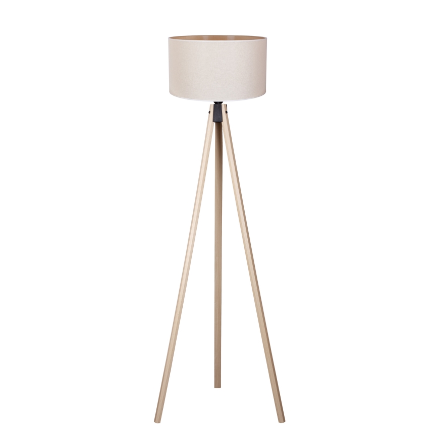 Duolla - Stojeća lampa 1x E27/60W/230V, prečnik 44 cm, krem/bež