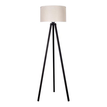 Duolla - Stojeća lampa 1xE27/60W/230V preč. 44 cm krem/wenge