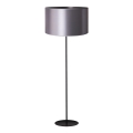 Duolla - Stojeća lampa CANNES 1xE27/15W/230V prečnik 45 cm srebrna/crna