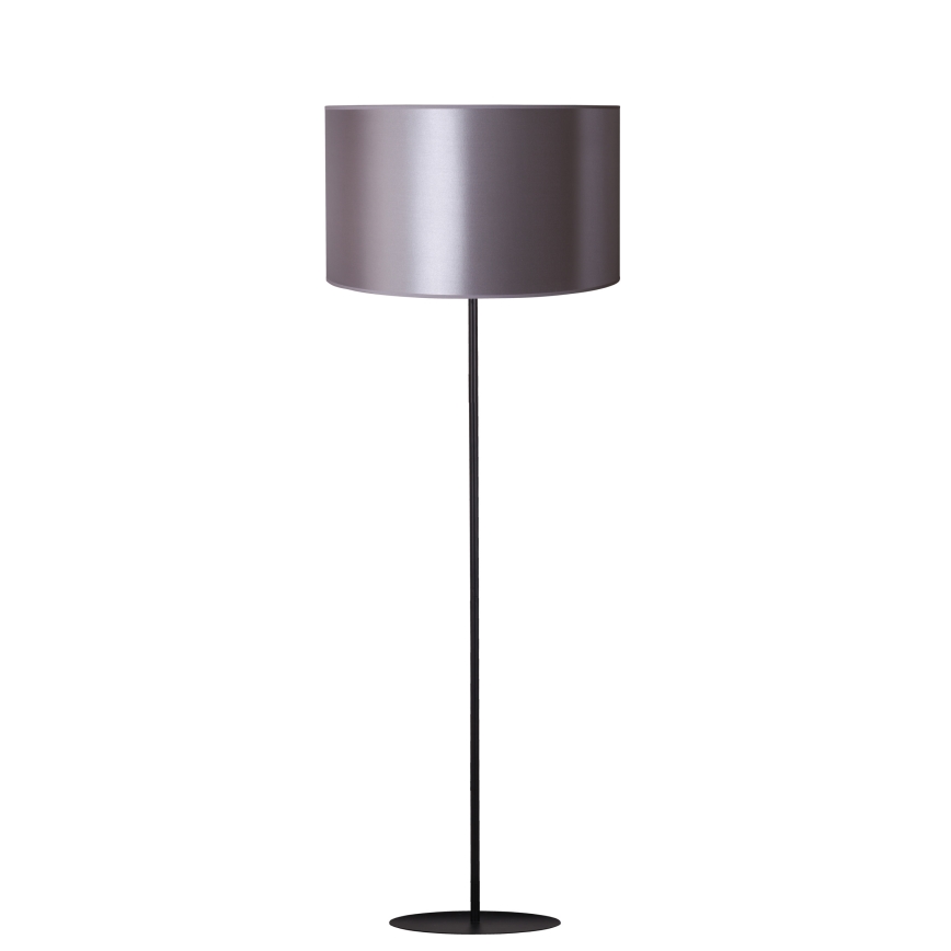 Duolla - Stojeća lampa CANNES 1xE27/15W/230V prečnik 45 cm srebrna/crna