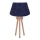 Duolla - Stona lampa BOUCLE 1xE27/15W/230V, prečnik 28 cm, plava/drvo