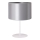 Duolla - Stona lampa CANNES 1xE14/15W/230V prečnik 20 cm srebrna/bela