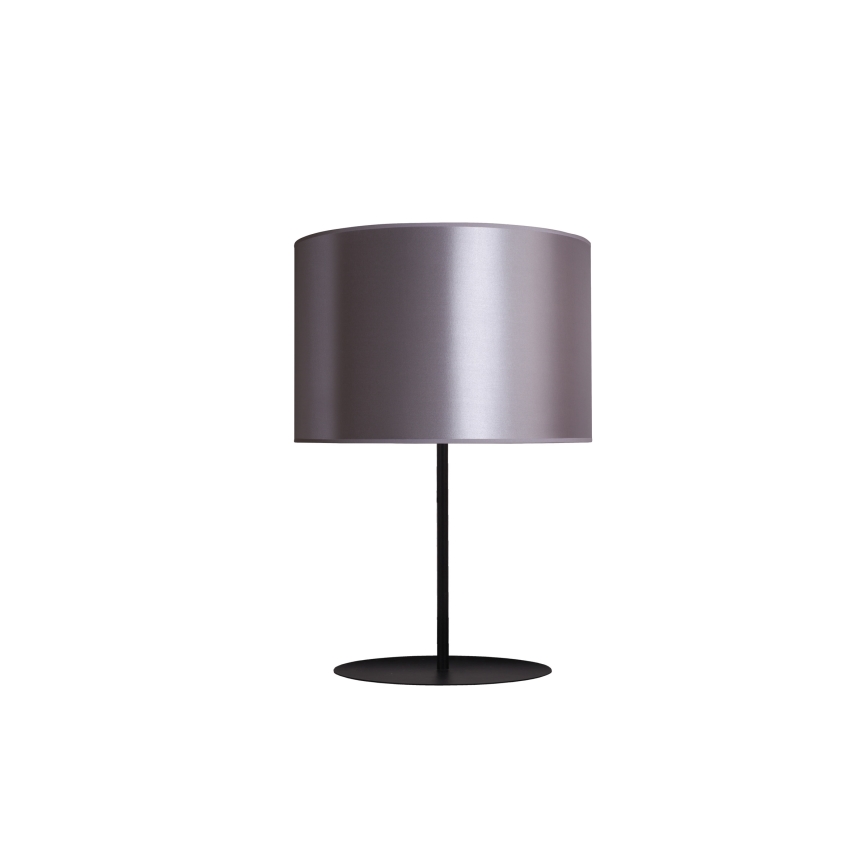 Duolla - Stona lampa CANNES 1xE14/15W/230V prečnik 20 cm srebrna/crna