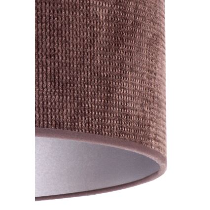 Duolla - Stona lampa LYON 1xE27/15W/230V prečnik 30 cm braon