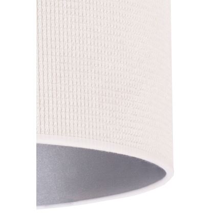 Duolla - Stona lampa LYON 1xE27/15W/230V Ø 30 cm krem