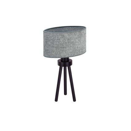 Duolla - Stona lampa OVAL 1xE27/15W/230V prečnik 30 cm siva