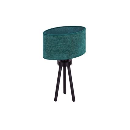 Duolla - Stona lampa OVAL 1xE27/15W/230V prečnik 30 cm zelena