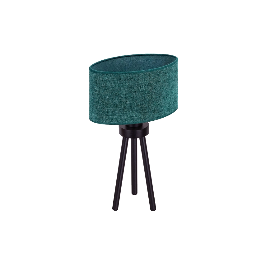 Duolla - Stona lampa OVAL 1xE27/15W/230V prečnik 30 cm zelena