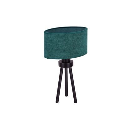 Duolla - Stona lampa OVAL 1xE27/15W/230V prečnik 30 cm zelena