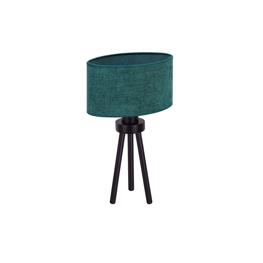 Duolla - Stona lampa OVAL 1xE27/15W/230V prečnik 30 cm zelena