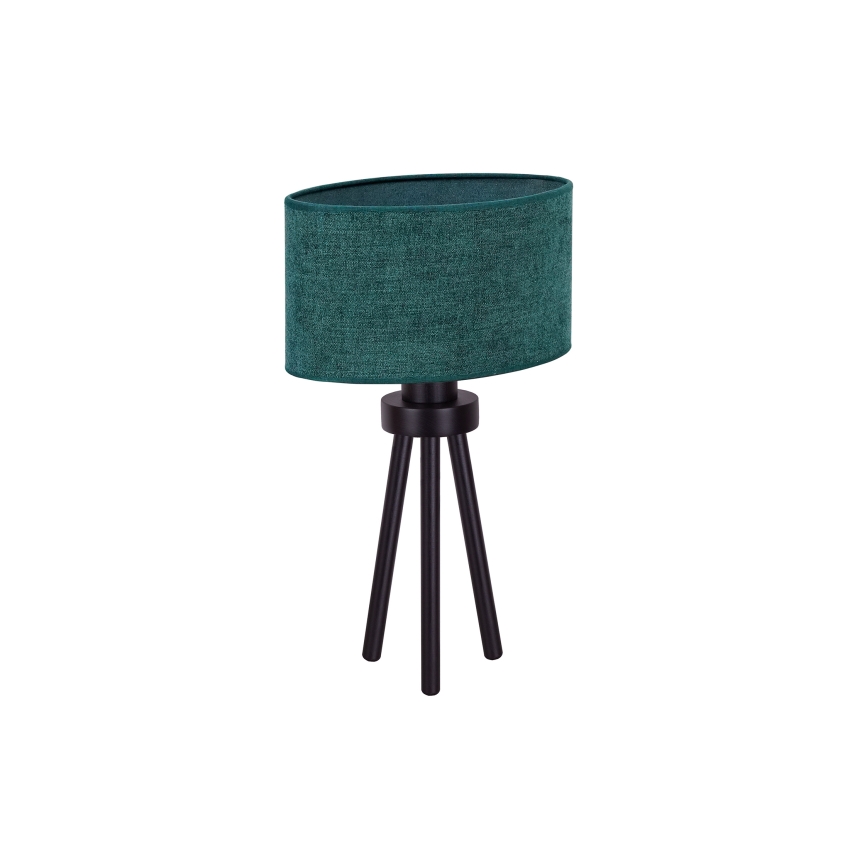 Duolla - Stona lampa OVAL 1xE27/15W/230V prečnik 30 cm zelena
