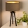 Duolla - Stona lampa OVAL VEGAN 1xE27/15W/230V prečnika 30 cm bež