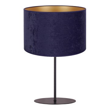 Duolla - Stona lampa ROLLER 1xE14/15W/230V prečnik 20 cm plava/zlatna