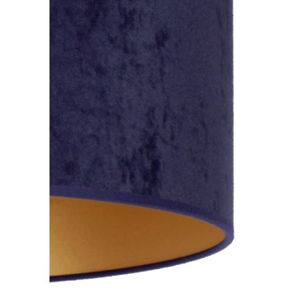 Duolla - Stona lampa ROLLER 1xE14/15W/230V prečnik 20 cm plava/zlatna