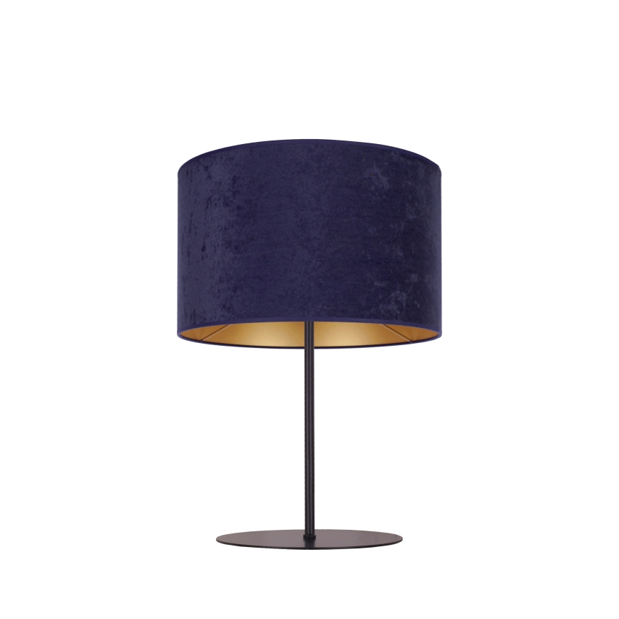 Duolla - Stona lampa ROLLER 1xE14/15W/230V prečnik 20 cm plava/zlatna