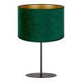 Duolla - Stona lampa ROLLER 1xE14/15W/230V, prečnik 20 cm, tamno zelena/zlatna