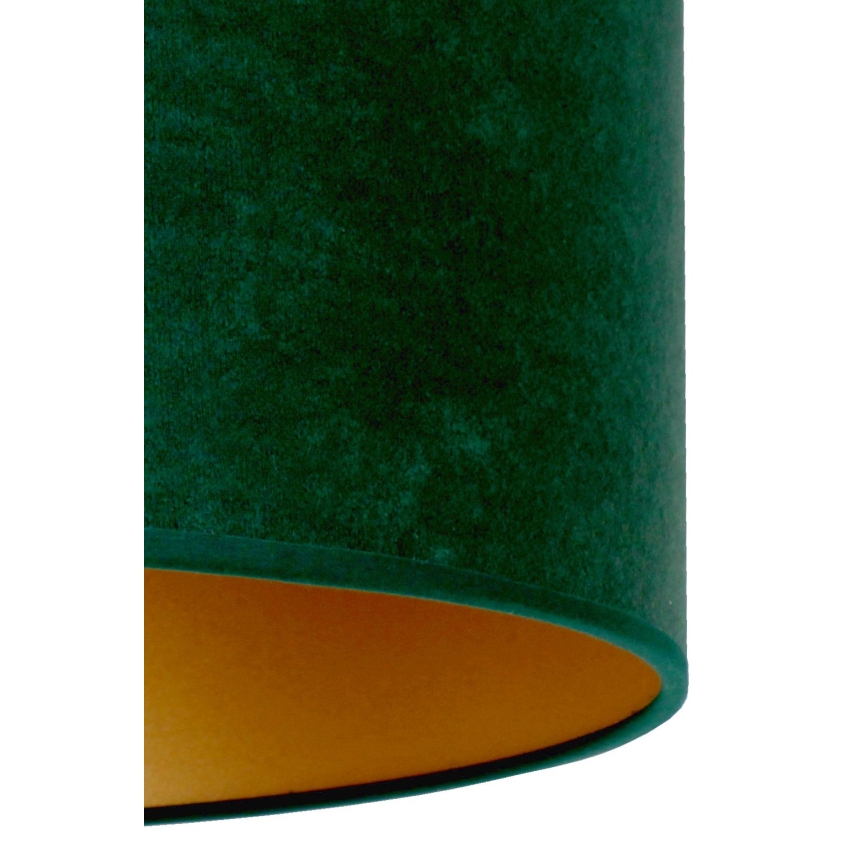 Duolla - Stona lampa ROLLER 1xE14/15W/230V, prečnik 20 cm, tamno zelena/zlatna