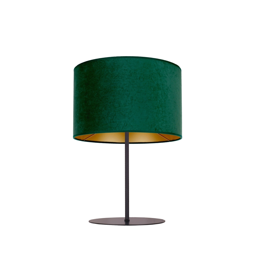 Duolla - Stona lampa ROLLER 1xE14/15W/230V, prečnik 20 cm, tamno zelena/zlatna