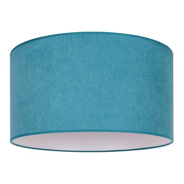 Duolla - Stropna svetiljka BRISTOL 1xE27/15W/230V Ø 45 cm tirkizna/bela