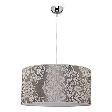 Duolla - Viseći luster na sajli ALTO 1xE27/40W/230V, prečnik 45 cm, srebrna
