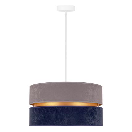 Duolla - Viseći luster na sajli DUO 1xE27/15W/230V Ø 40 cm plava