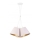 Duolla - Viseći luster na sajli TWIGGY 3xE27/40W/230V prečnika 60 cm, beo