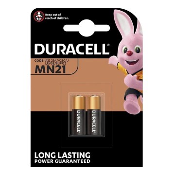 Duracell - 2 kom alkalna baterija MN21/A23 12V 50 mAh
