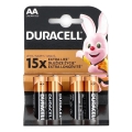 Duracell Basic LR06/AA – 4 kom, alkalna baterija, 1,5 V, 2650 mAh