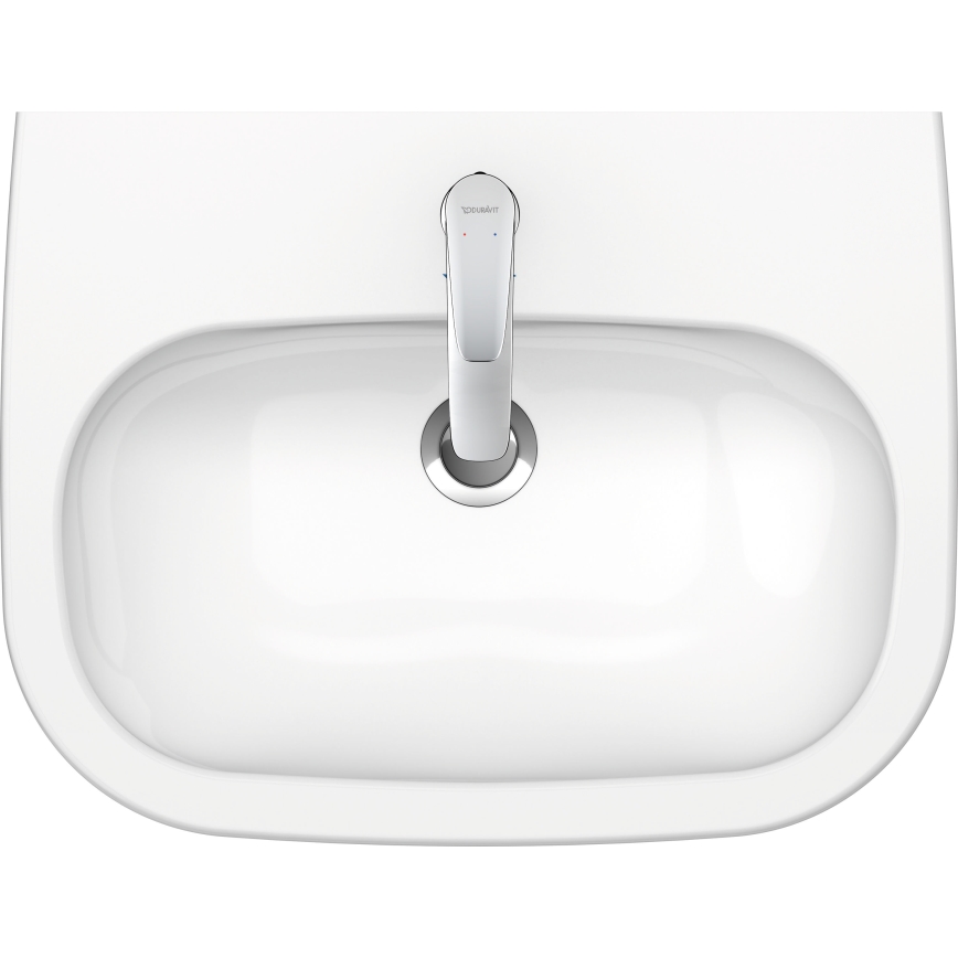 Duravit 23106000002 - Viseći umivaonik D-CODE 60x46 cm keramika/visoko sjajna bela