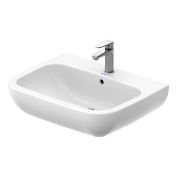 Duravit 23106500002 - Zidni umivaonik D-CODE 65x50 cm keramika/sjajna bela
