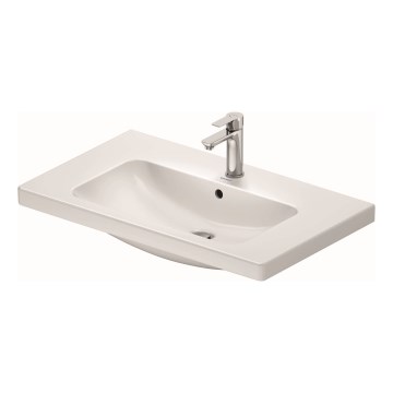 Duravit 23998000002 - Viseći umivaonik D-CODE 80 x 48 cm, keramika, sjajna bela