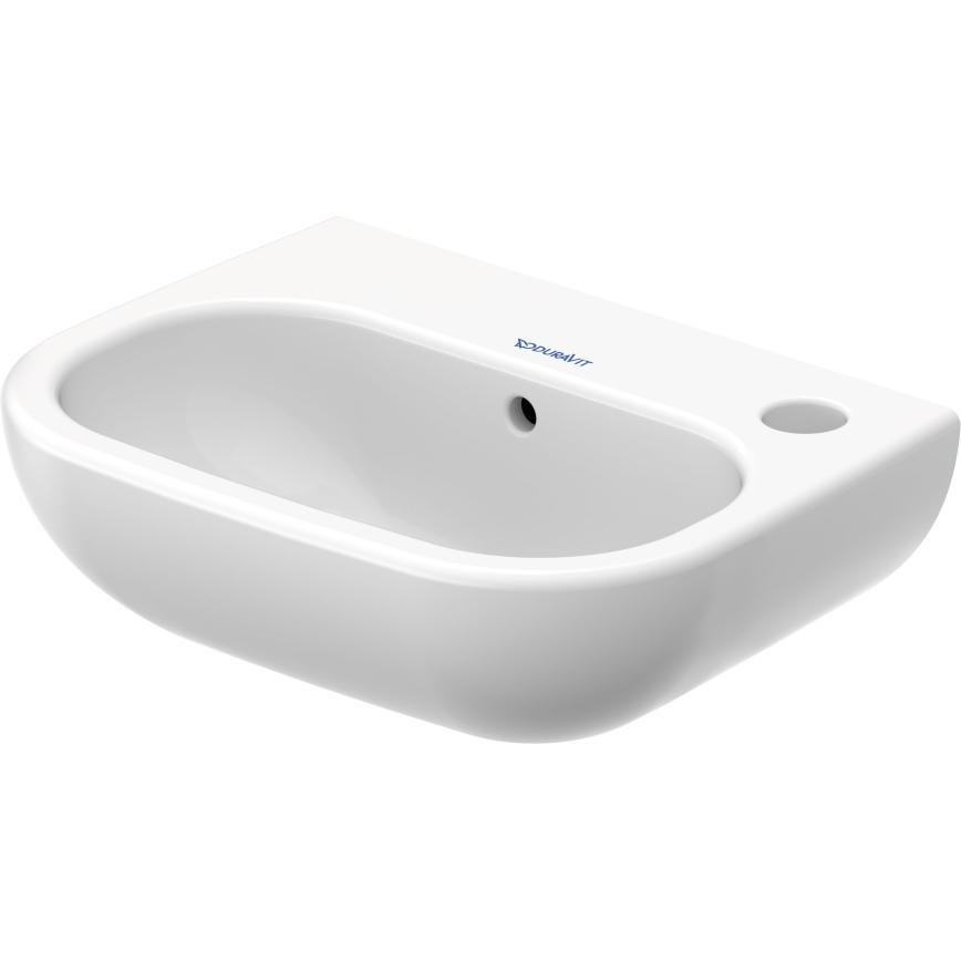 Duravit 7053600082 - Zidni umivaonik D-CODE 36x27 cm keramika/sjajna bela