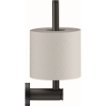 Duravit 99154600 - Držač toalet papira D-CODE u mat crnoj boji