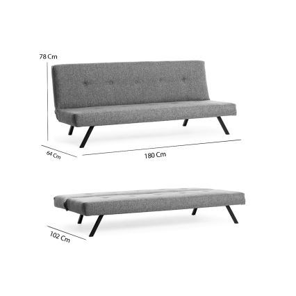 Dvosed LOKO svetlosive boje