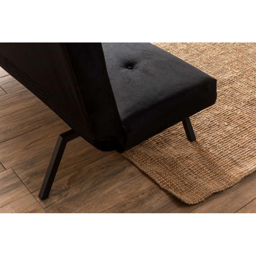 Dvosed na razvlačenje BAKU, crne boje