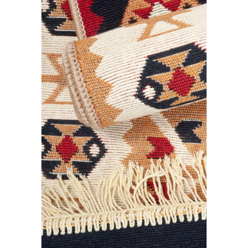 Dvostrani orijentalni tepih KILIM GOLD 60x120 cm, višebojan