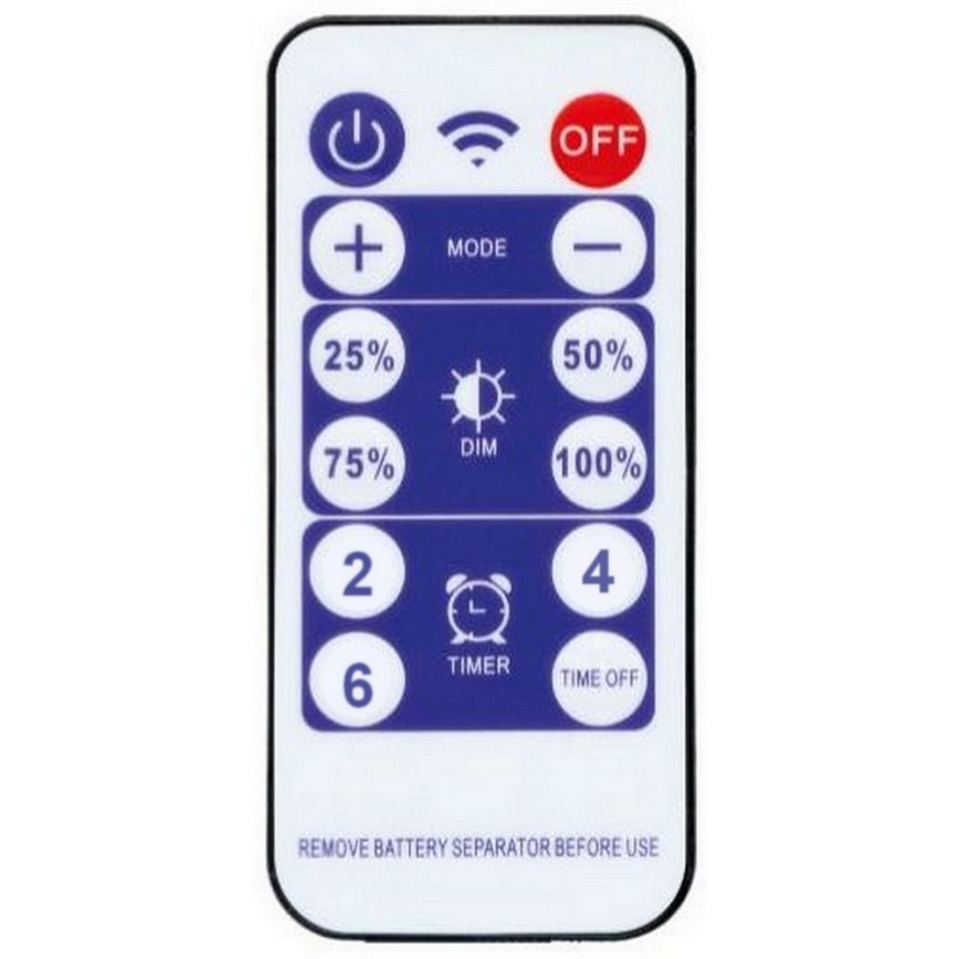 LED solarna traka 3,7V 2400 mAh 5 m IP65