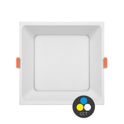 LED ugradna svetiljka TONY LED/12W/230V 3000/4000/6500K 12x12 cm bela