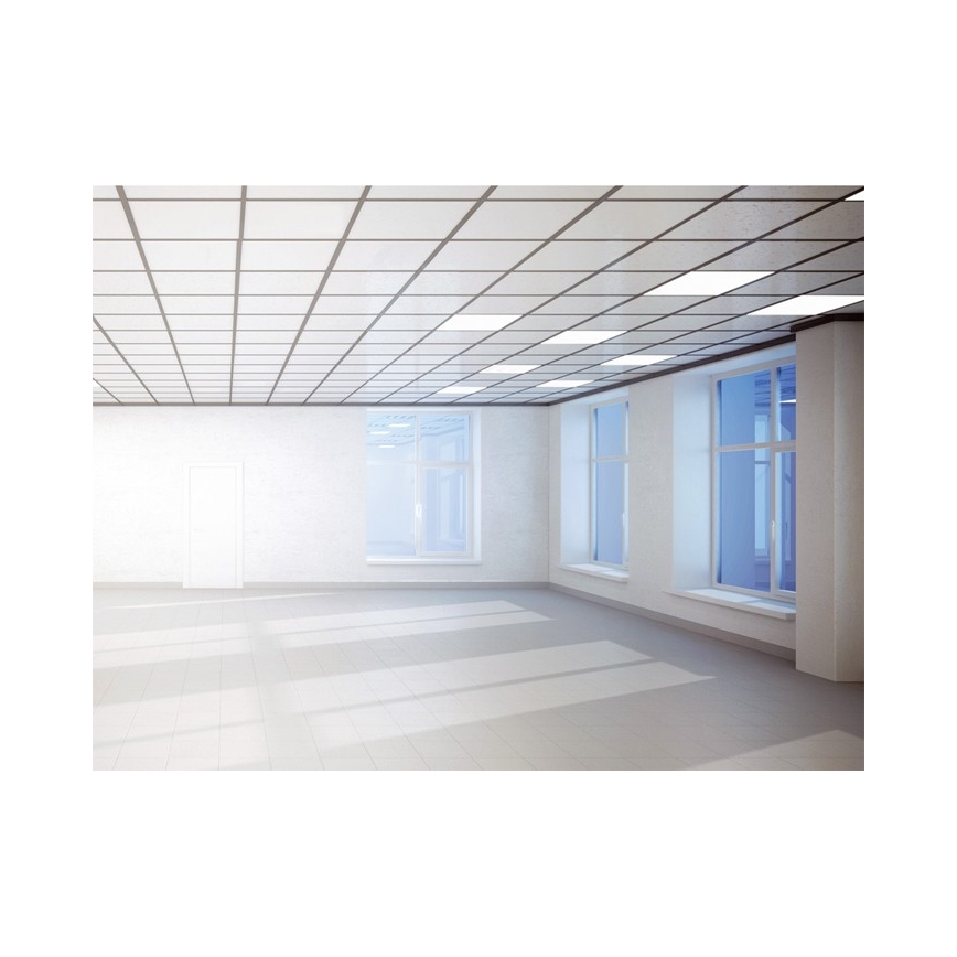 LED prigušiva panel za spušteni plafon ZEUS LED/40W/230V 3000-6000K + daljinski upravljač