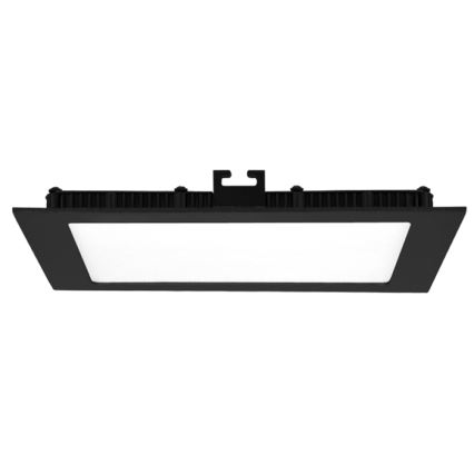 LED kupatilsko ugradno svetlo RAFA LED/25W/230V 3000/4000/6000K 30x30 cm IP44 crno